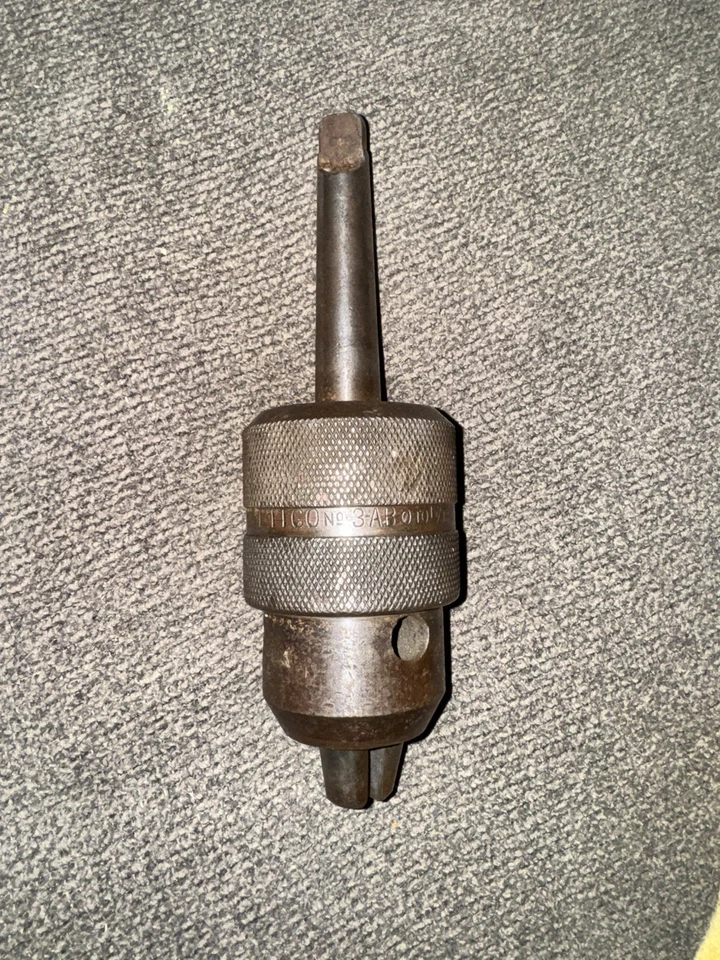 Ettco 3-AB Keyless Drill Chuck 1/8" to 17/32" #3 Morse Taper  - Image 1 of 3