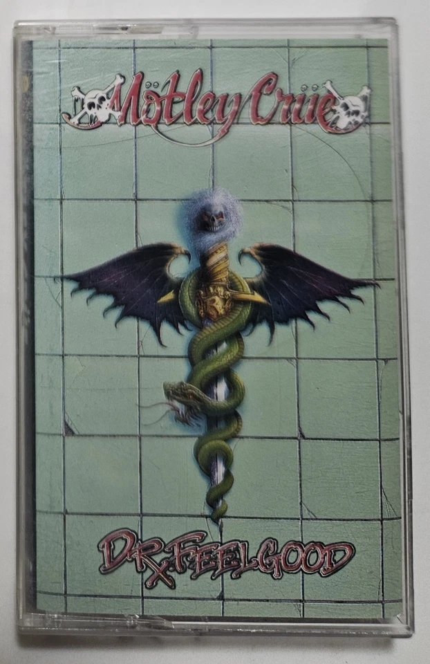  Motley Crue Dr. Feelgood Cassette Tape Tested  - Image 1 of 2