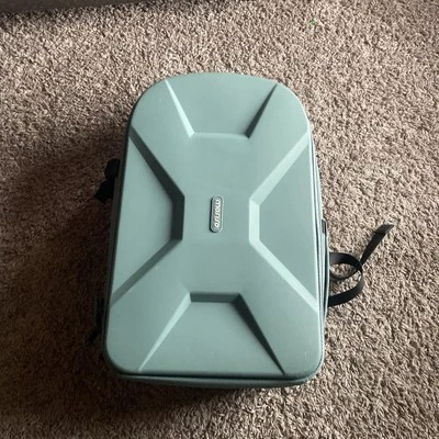 Mosiso Hardshell Camera Backpack Safe Padded Adjustable Storage Pockets Green - Image 1 of 4