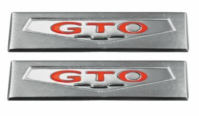 RestoParts Door Panel Emblem Set For 1969-1970 Pontiac GTO - Image 1 of 3