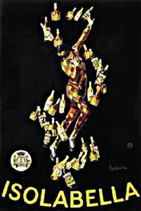 "PÓSTER GRANDE DE COLECCIÓN ISOLABELLA DE LEONETTO CAPIELLO 24"" X 36"" - Imagen 1 de 1