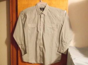 BRAND NEW CLASSIC WESTERN MEN'S MINT CHECKED, L/S. WESTERN STYLE SHIRT - Bild 1 von 4
