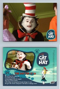 The Doctor Is In #21 The Cat In The Hat 2003 Comic Images Trading Card