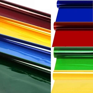 4pcs Color Correction Gel Filters Transparent Square Light Filter Sheet 40x50cm - Picture 1 of 8