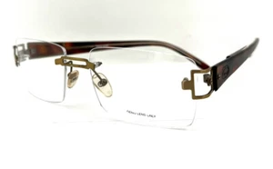 New Marc Ecko Eyeglasses ECKO 5038 Gold 55-20-140 With Generic Case - Picture 1 of 8