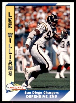 1991 Pacific Lee Williams . San Diego Chargers #455 - Image 1 of 2