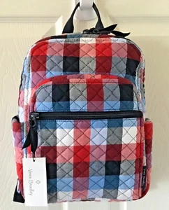Vera Bradley ~ "Patrotic Plaid" ~ Small Backpack ~ NWT - Picture 1 of 5