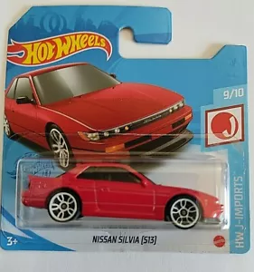 NISSAN SILVIA (S13). Rojo. Hot Wheels. HW J-Impotrs 9/10. Mattel. Nuevo - Imagen 1 de 2