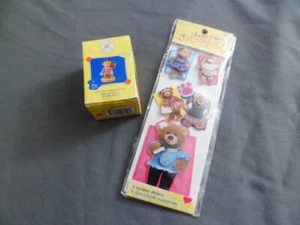 Figurine Build-A-Bear 3 pollici "Ragazza in viaggio" e set adesivi a strati 6 pezzi ~ lotto di 2 - Foto 1 di 7