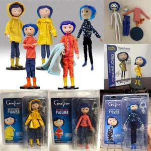 NECA Coraline in Yellow Raincoat 7 inch Articulated Action Figure NEW SEALED - Bild 1 von 17