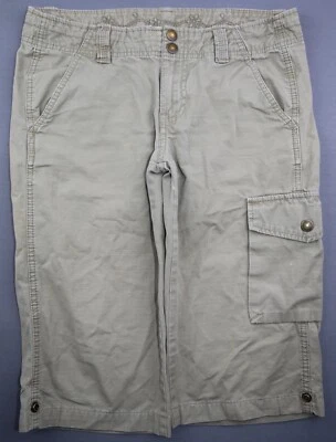 Pantalones Cortos Carga Ripstop Gap 2006 De Colección Para Mujer Verde Talla 4 (Msr 30x8) Foto 1 de 4