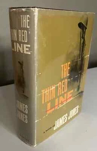 The Thin Red Line by James Jones 1962 HBDJ Later Printing - Picture 1 of 6