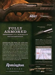2009 PRINT AD - REMINGTON M887 NITROMAG MODEL 887 SHOTGUN AD - WATERFOWL - Picture 1 of 1