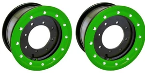 Blaster YFS 200 Front Wheels Beadlock 10x5 4+1 4/156 Alba Racing BG 41 - Picture 1 of 3