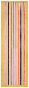 Antique American Hooked Rug 7'0" x 2'3" - Bild 1 von 5