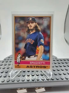 Spencer Arrighetti 2025 Topps Heritage "Spaghetti" Nickname Parallel Card #454 - Picture 1 of 2