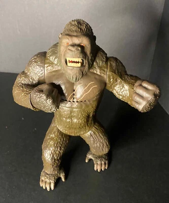 "Figura de acción King Kong Lanard Skull Island 2021 7"" gorila posable con sonido" Foto 1 de 4