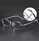 Thick-rim Titanium Small size Eyeglasses Women Square Lightweight Eyewear frame