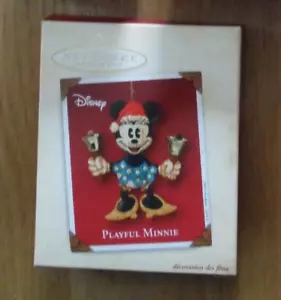 Disney Hallmark Ornamenti TOPOLINO - Foto 1 di 1