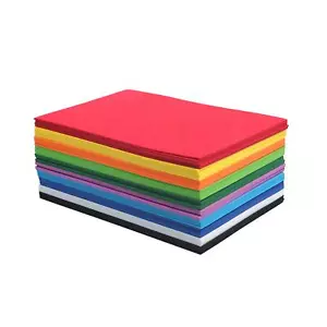 50 Pack Foam Handicraft Sheets 6 x 9 Inches Colorful Crafting Sponge Paper fo... - Picture 1 of 1