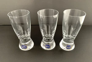 Bohemia Crystal Vodka Shot Glasses x 3 - 10cm High - Picture 1 of 4