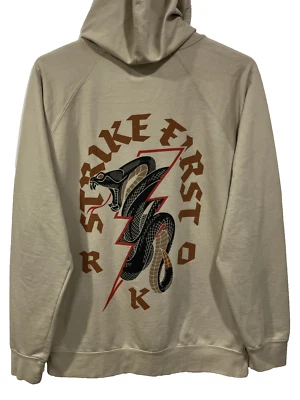 WWE Randy Orton Strike First Viper Bolt RKO Sudadera con Capucha Cremallera Completa - Arena Grande Foto 1 de 4