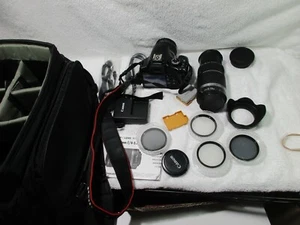 CANON EOS Rebel XSi DSLR Digital Camera DS126181 18-55 accessories 55-250 lens - Picture 1 of 7