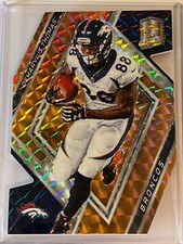 2018 Panini Spectra Demaryius Thomas Neon Orange Die Cut 1/5 #16 Broncos