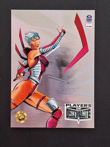 1993 Upper Deck Valiant Image #P4 Zealot & Ninjak Players of Deathmate Hologram  - Picture 1 of 6