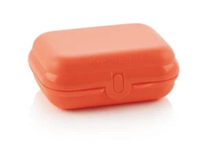 Tupperware eco+ Twin rot Gr. 2 Brotdose Vesper Brotzeit NEU Oyster - Bild 1 von 1