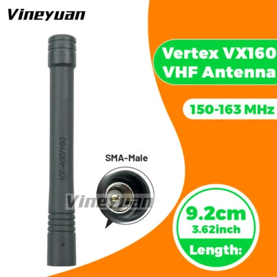 VHF Stubby Antenna ATV-6B for Vertex Standard VX-130 VX-160 VX-180 VX-210A Radio - Image 1 of 4