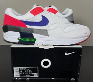 "ZAPATOS PARA CORRER NIKE AIR MAX 1 EOI ""EVOLUTION OF ICONS"" BLANCOS CW6541-100 (TALLA 14) - Imagen 1 de 19