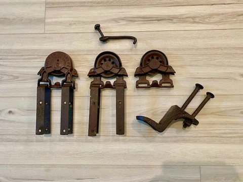 Vintage Barn Door Hardware Circa pre 1939. Louden Machinery CO Fairfield IA Cover
