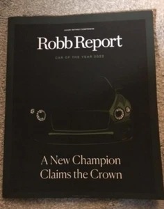 ROBB REPORT Magazine February 2022 Car of the Year Luxury Without Compromise  - Picture 1 of 2