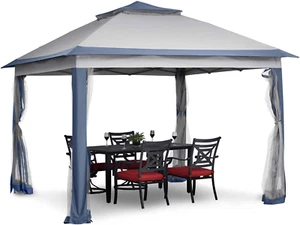 11X11 FT Gazebo Tent, Outdoor Tents for Parties with Mosquito Netting, Heavy Du - Picture 1 of 9