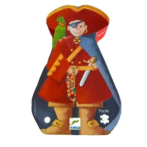 Djeco Pirate Toddler Treasure Puzzle 36 Pieces Complete - Picture 1 of 9