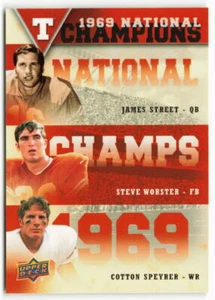 2011 Street-Speyrer-Worster Upper Deck Texas Longhorns National Champions - Bild 1 von 2