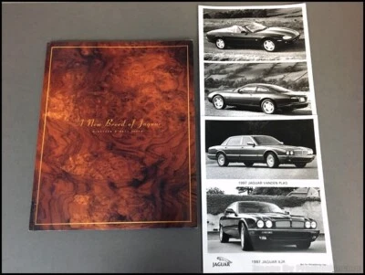 1997 Jaguar 56-page BIG-Size Car Brochure Catalog XK8 XJ6 XJR Vanden Plas SET - Image 1 of 4