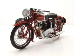 Modellino moto Triumph Speed Twin 1939 rosso 1:12 Minichamps - Foto 1 di 8