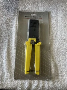 NEW PLATINUM TOOLS UNIVERSAL MODULAR PLUG CRIMPER #12504 - Picture 1 of 2