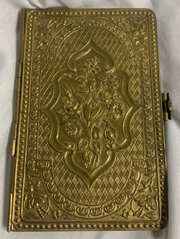 THE UNIQUE; AVERY TYPE NEEDLE CASE RaRe ANTIQUE Original c1869, J MILARD & Son Cover
