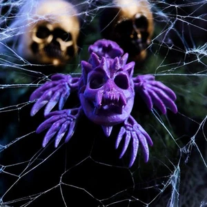 Hohlschildkröte, Halloween Schildkröte, 3D Druck, sensorisch, Totenkopf, Partygeschenk, zappeln - Bild 1 von 4