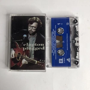 ERIC CLAPTON UNPLUGGED Cassette Tape OG 1992 Classic Rock Rare - Picture 1 of 2