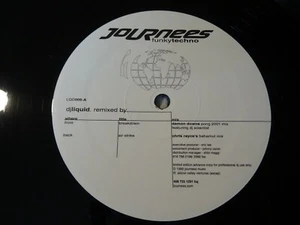 DJ LIQUID JOURNEES RARE BREAKBEAT TECHNO 2STEP DISCO 2001 DJ USE ONLY VINYL - Picture 1 of 6