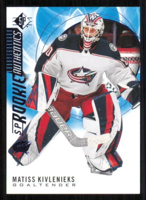2020-21 SP Blue #102 Matiss Kivlenieks - Image 1 of 2