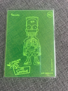 The Simpsons - Anniversary Celebration - Single NEON Chase Card - N2 - Inkworks - Picture 1 of 2