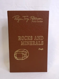 Roger Tory Peterson Field Guide Rocks and Minerals 50th Anniversary Leather - Foto 1 di 5