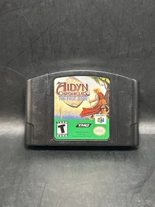 Aidyn Chronicles: The First Mage (Nintendo 64 N64, 2001) - AUTHENTIC TESTED - Picture 1 of 5