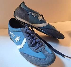Zapatillas vintage originales MUY RARAS de los años 70/80 de Converse en azul talla 38 - Imagen 1 de 12