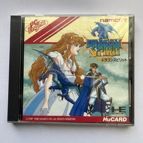 Dragon Spirit PC Engine PCE Namcot HuCARD Japan CIB - US Seller!
